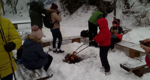 Ognisko pod W�odzick� G�r� s007 - PTTK Strzelin