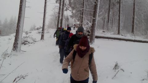 Zej�cie do �wierk�w s022 - PTTK Strzelin