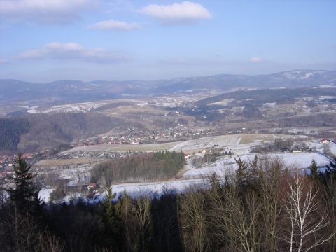 G�ra �wi�tej Anny - widok z wie�y widokowej s013 - PTTK Strzelin