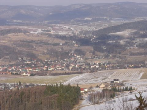 G�ra �wi�tej Anny - widok z wie�y widokowej s014 - PTTK Strzelin