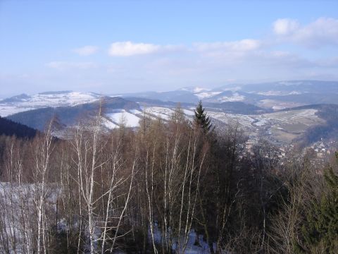 G�ra �wi�tej Anny - widok z wie�y widokowej s016 - PTTK Strzelin