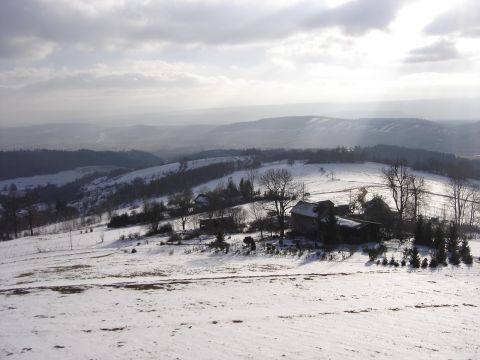 G�ra �wi�tej Anny - widok z wie�y widokowej s021 - PTTK Strzelin