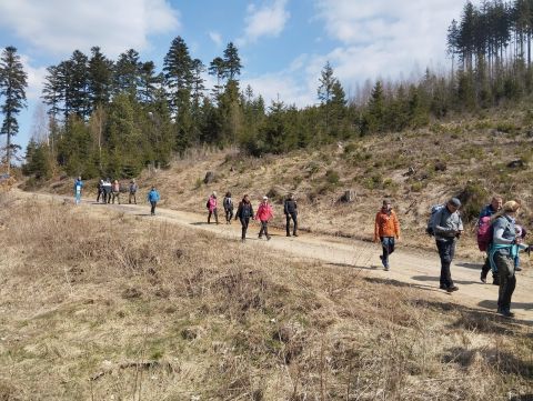 Wycieczka w Zawory m55 - PTTK Strzelin