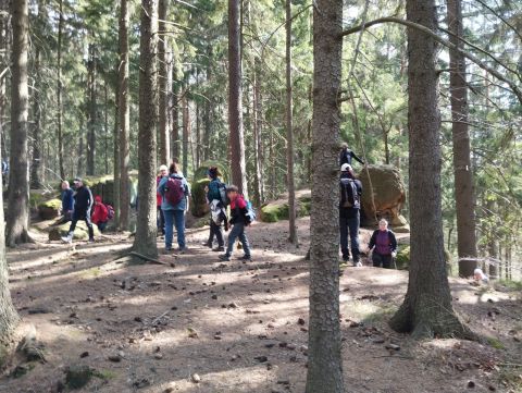 Wycieczka w Zawory m83 - PTTK Strzelin