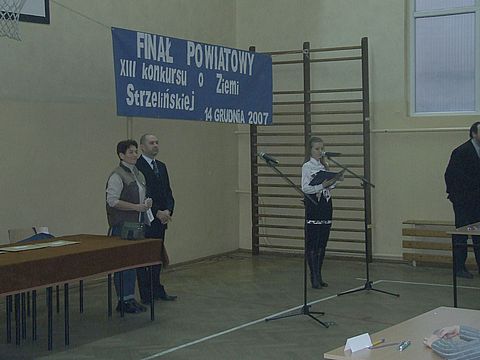 XIII Konkurs Turystyczno-Krajoznawczy o Ziemi Strzeli�skiej