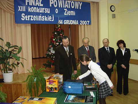 XIII Konkurs Turystyczno-Krajoznawczy o Ziemi Strzeli�skiej