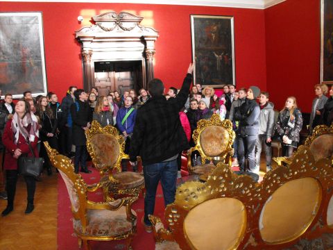 XXII Konkurs o Ziemi Strzeli�skiej - wycieczka do Henrykowa s044 - PTTK Strzelin