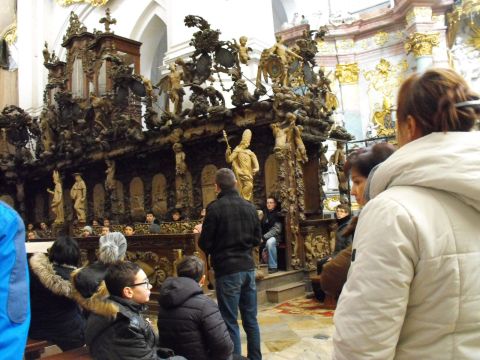 XXII Konkurs o Ziemi Strzeli�skiej - wycieczka do Henrykowa s085 - PTTK Strzelin